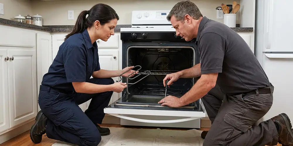 Oven Heating Element Replacement in Shrewsbury, MA