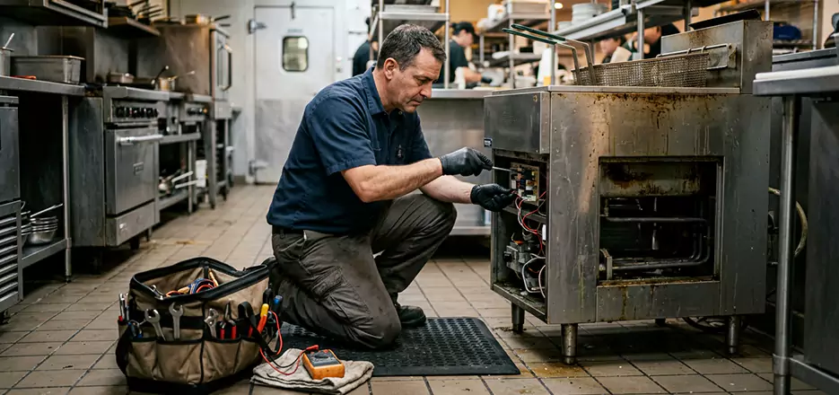 Industrial Fryer Thermostat Repair in Shrewsbury