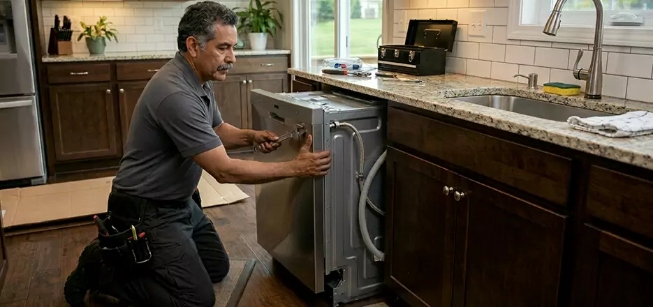 Same Day Dishwasher Installation in Shrewsbury