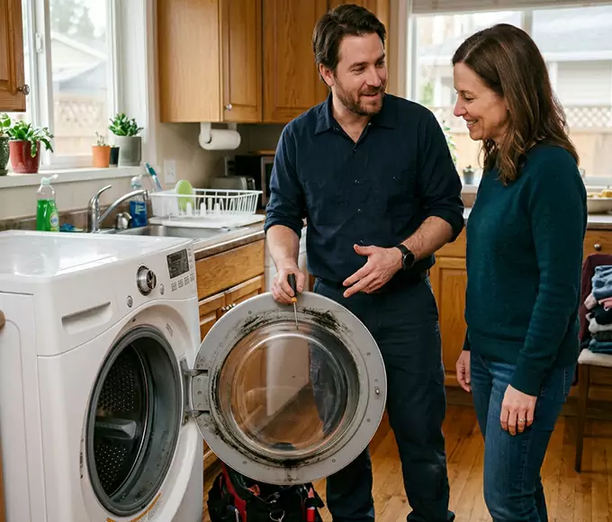 Why Shrewsbury, MA Homeowners Choose Shrewsbury Appliance Pro for Washer Door Seal Replacement?